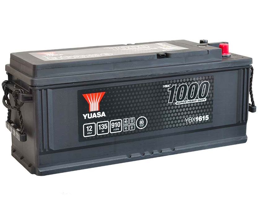 YUASA YBX1615 YBX1 SHD SUPER HEAVY DUTY BATTERY 12V 135AH
